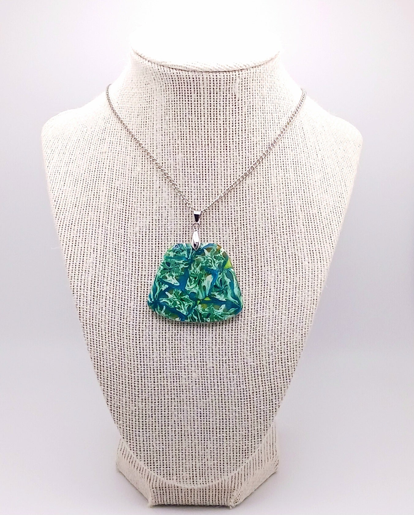 Fluid Art Necklace