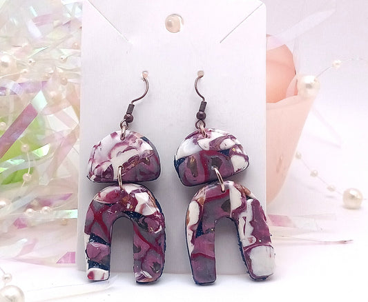 Double Stacked Earrings
