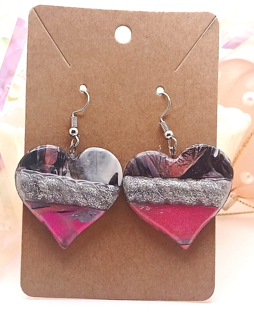 Venetian Silver Wrap Earrings