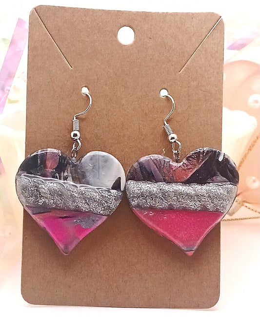 Venetian Silver Wrap Earrings